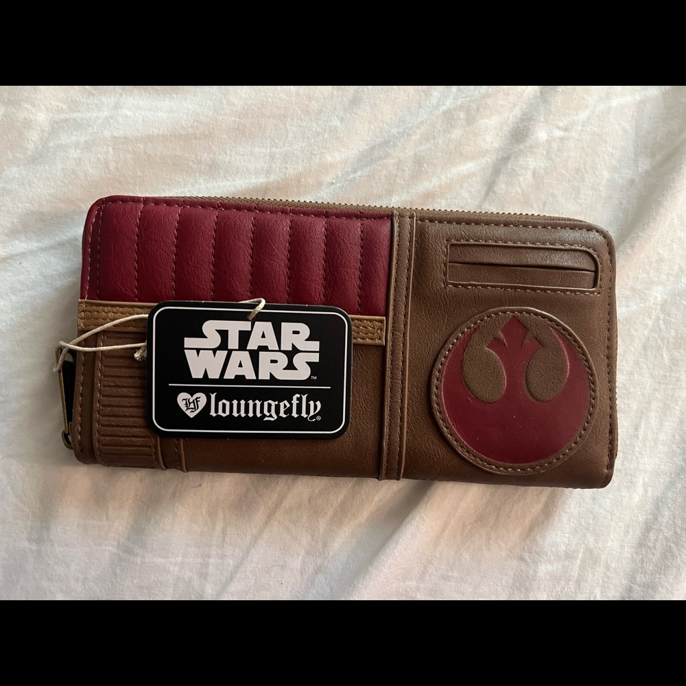 Loungefly Star Wars Finn Jacket Full Zip Wallet